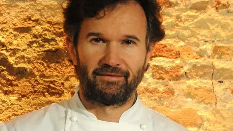 Interpress/Mazzega Pivato Venezia, 17.03.2014.- Scuola Grande S.Giovanni Evangelista, "Gusto in Scena".- Nella foto lo Chef Carlo Cracco