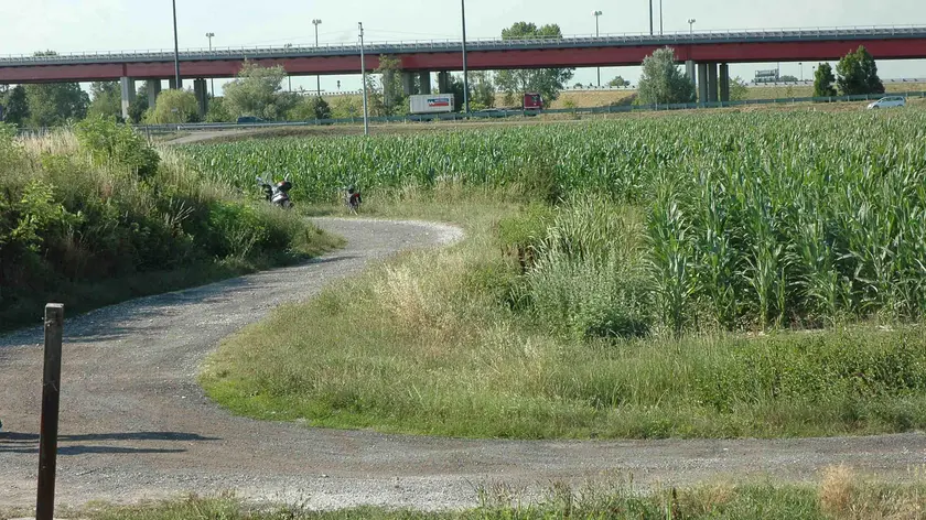 La campagna nella località di Ca' Solaro, a Favaro