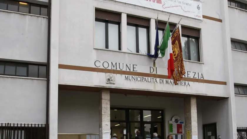 La sede del Municipio di Marghera