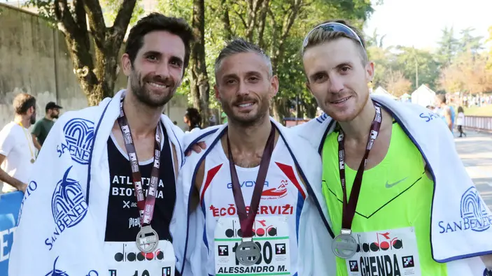 GUERRETTA AG.FOTOFILM TREVISO ARRIVO DELLA 20 KM- LA MEZZA DI TREVISO-