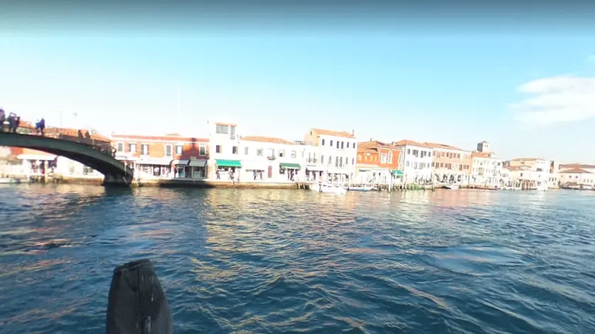 Riva Longa a Murano, dove si è verificata la fuga di gas (da Google Maps)