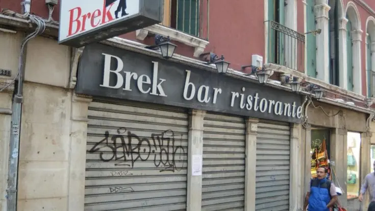 Interpress/Matteo Tagliapietra. 03.10.2017.- Bar ristorante BREK lista di Spagna