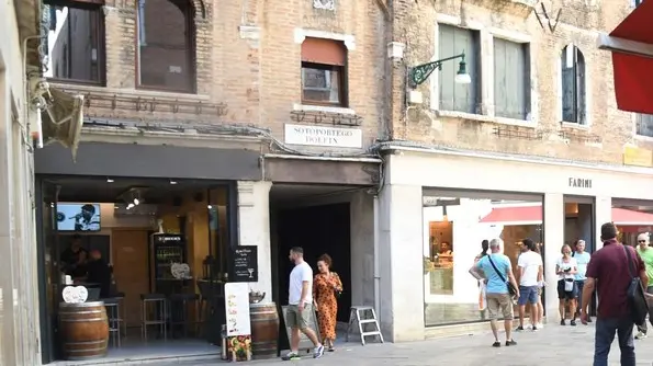 Interpress\M.Tagliapietra Venezia 12.09.2019.- Campiello Riccardo Selvatico con 4 Bar.