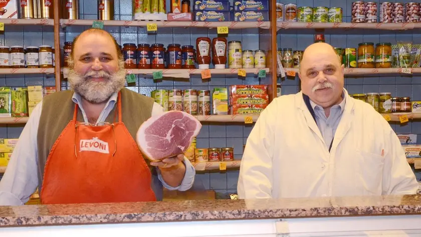 Interpress/gf.tagliapietra. 04.04.2015.- La salumeria di Riccardo e Franco Bareton cessa l'attività.