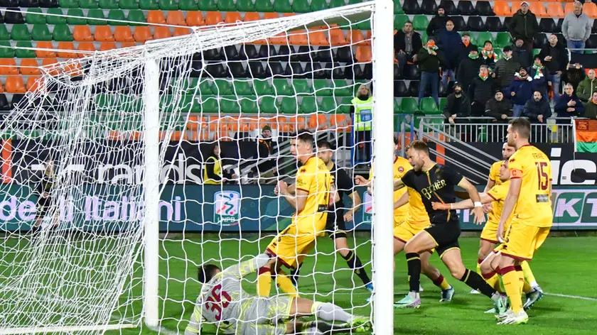 Interpress\M.Tagliapietra Venezia 28.02.2024.- Calcio Serie B. Venezia\Cittadella. 1 gol Venezia, Gytkjaer.