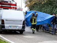 Foto Agenzia Candussi / MION/ MESTRE VIA DA VERRAZZANO /MESTRE INCENDIO CON DUE VITTIME.