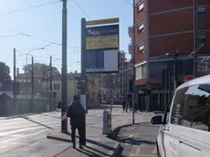 Foto Agenzia Candussi/Chiarin/ Mestre, piazzale Cialdini/ Sciopero ACTV