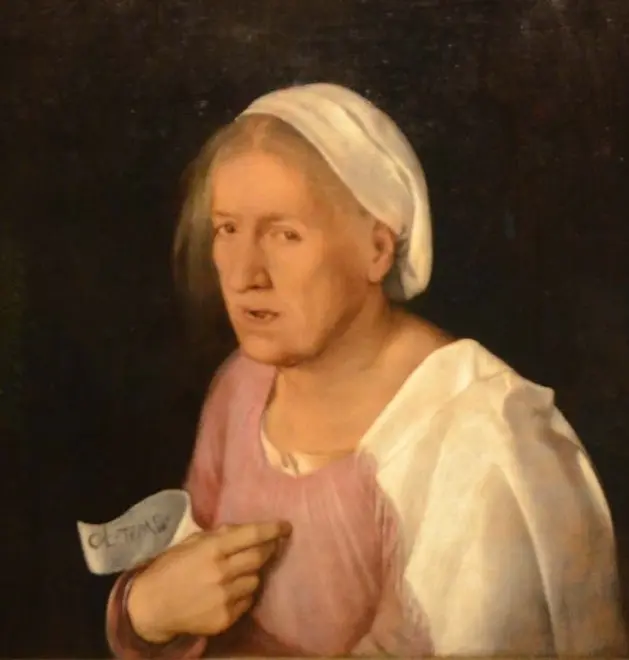 Interpress/Gf.Tagliapietra. 07.02.2019.Gallerie dell' Accademia. Giulio Manieri Elia ha presentato il restauro de "LA VECCHIA" di Giorgione.