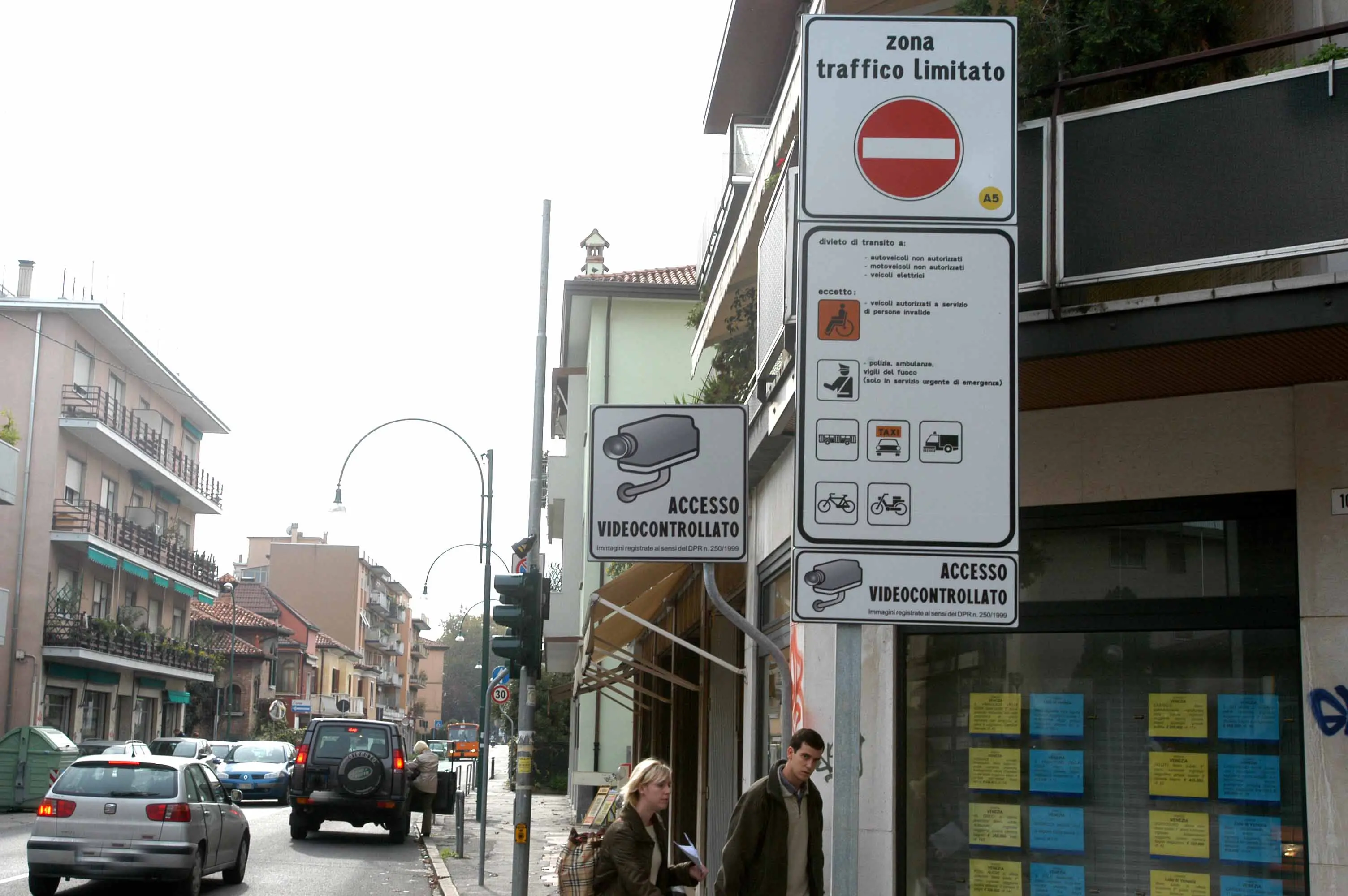 La segnaletica contestata