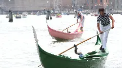 Le gondole, uno dei simboli di Venezia