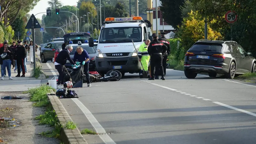 I luogo dell'incidente
