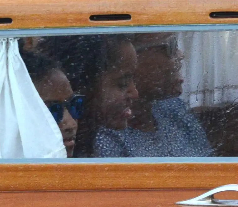 Interpress\M.Tagliapietra Venezia 19.06.2015.- Michelle Obama con figlie e mamma a Venezia.