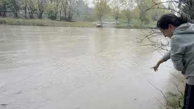 Il Bacchiglione al ponte del Bassanello