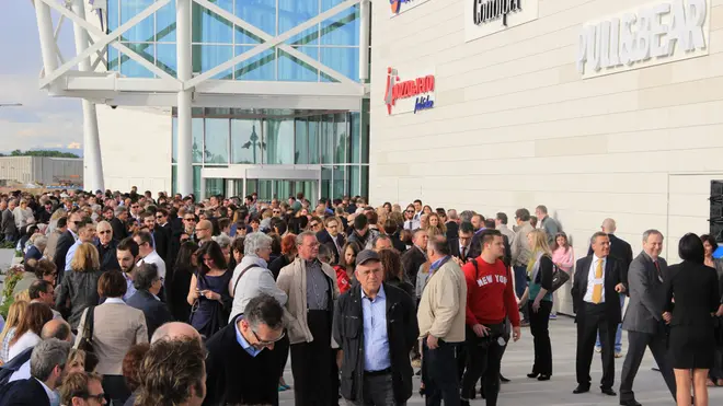 Inaugurazione ufficiale di Nave de Vero e taglio del nastro