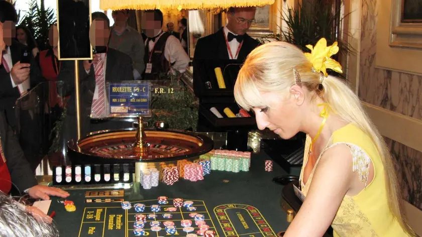 Un tavolo di gioco al casinò di Venezia