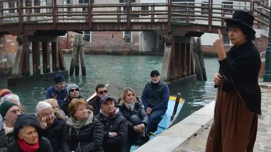 INTERPRESS/VENEZIA, 02.12.2018.- DALLE MONTAGNE ALLA LAGUNA. Viaggio nella storia e nel fruturo degli squeri.