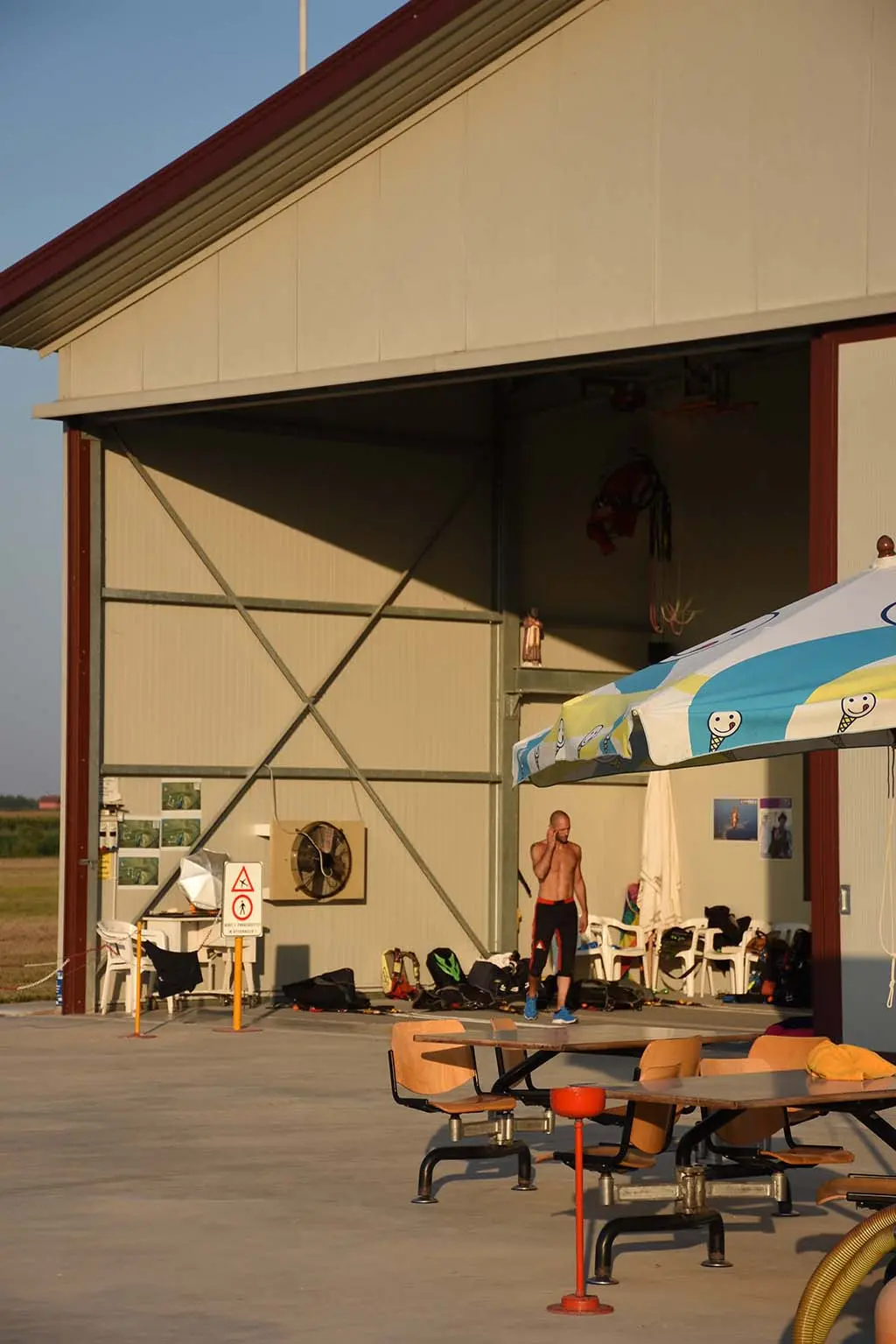 La base di lancio SkyDive Venice a San Stino