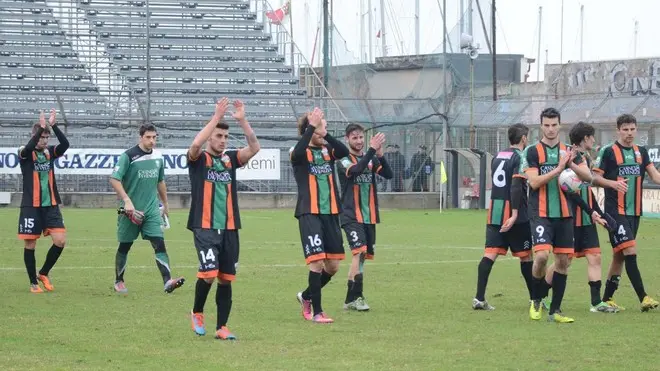 INTERPRESS/GF.TAGLIAPIETRA.02.03.2014.- CALCIO. VENEZIA-PRO PATRIA. 2^ GOL DI BOCCALON
