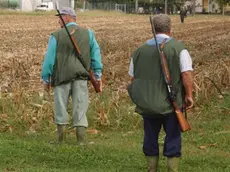 Cacciatori nella marca trevigiana. FOTO SIMBOLO