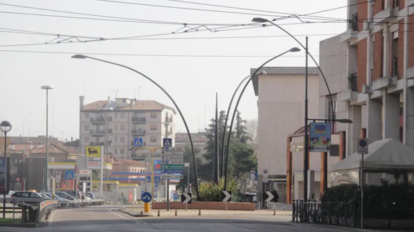 Domenica ecologica a Mestre: strade deserte e posti di blocco