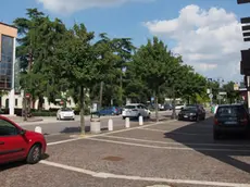 Porcile Lorenzo /Via Cavin di Sala, Santa Maria di Sala/ Vedute del centro e del municipio di Santa Maria di Sala