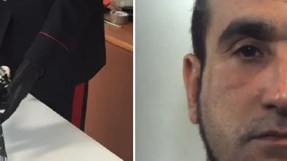 La frusta in acciaio ottenuta con il tubo della doccia e l'aggressore Rachid Agdid
