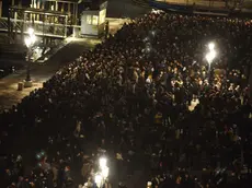 Interpress\M.Tagliapietra Venezia 01.01.2018. Capodanno a venezia e Fuochi in bacino San Marco.