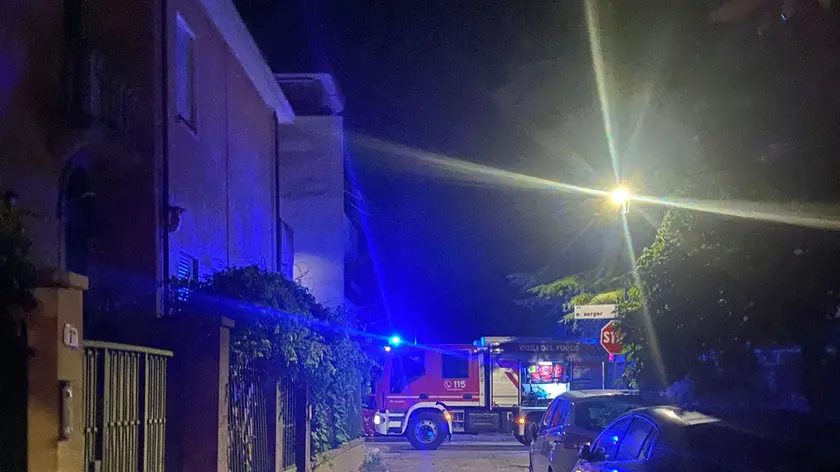 L'incendio al Lido
