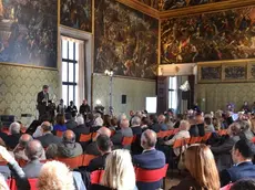 Interpress/Mazzega Venezia, 21.10.2016.- Palazzo Ducale, dibattito Aqua Granda.-