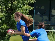 Giornata di sport per bambini e ragazzi organizzata dall'associazione Rugby Italiana presso i campi sportivi di Favaro Veneto