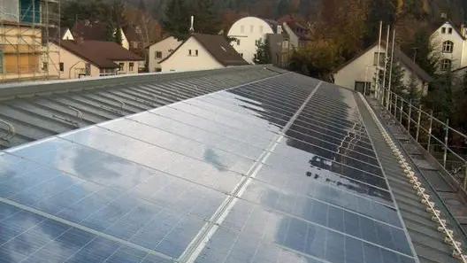 - Un impianto fotovoltaico