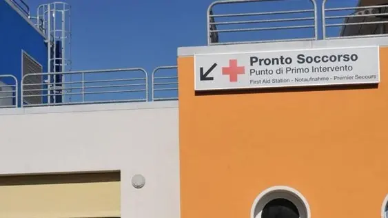 Il punto di primo soccorso di Caorle