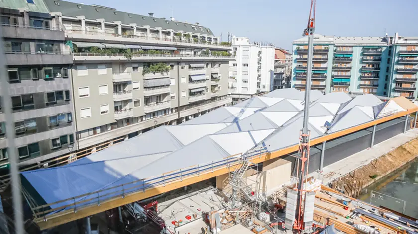 Foto Agenzia Candussi - CHIARIN - MESTRE VIA FAPANNI -MESTRE VEDUTE CANTIERE NUOVO MERCATO