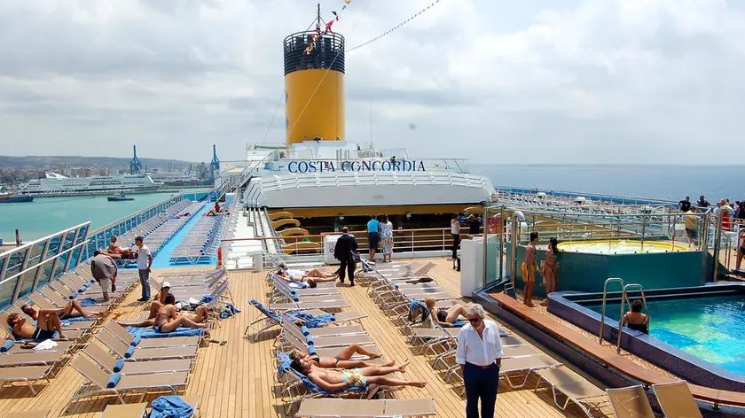 Il ponte della Costa Concordia