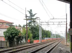 Passaggio a livello in località Gazzera, Mestre, dove una persona è stata investita da un treno.