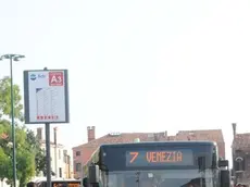 Interpress/Mazzega Baschierii Venezia, 27.09.2013.- Piazzale Roma, controllori OLACHEK in borghese alle fermate dei bus per la terraferma lineee ACTV-