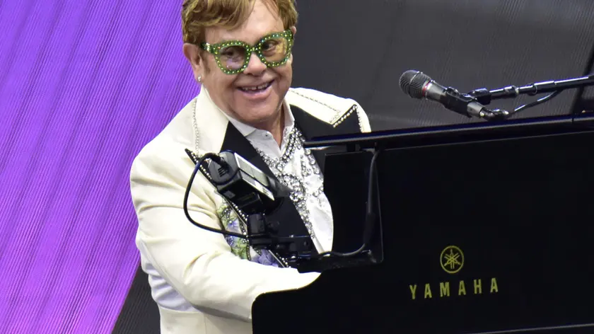 Elton John suona alla Fenice per l'evento del Gruppo Ferretti