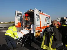 MOGLIANO V.TO 04/05/2006 Autostrada A27 innesto tangenziale di Mestre incidente tra tir e auto......(C) Bertolin Matteo richiesto da MION MOGLIANO V.TO 04/05/2006 Autostrada A27 innesto tangenziale di Mestre incidente tra tir e auto..