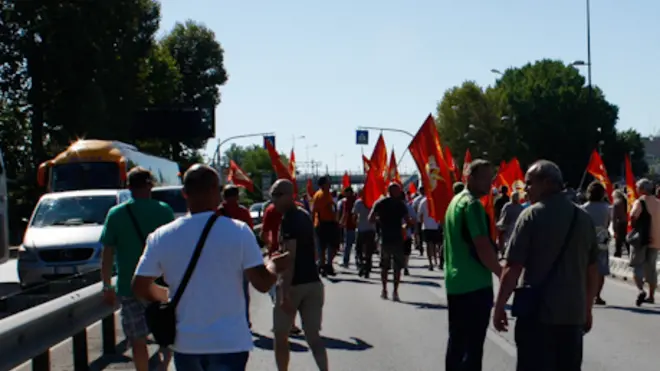 Manifestazione Fincantieri