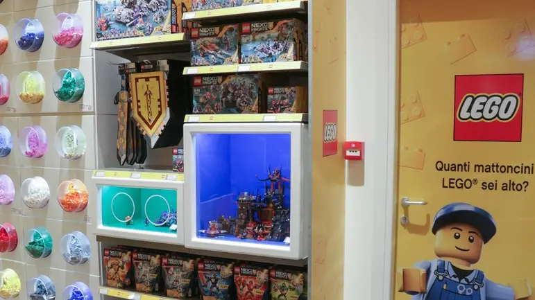 Foto Agenzia Candussi/ Scattolin/ Marghera, Nave de Vero/ Inaugurazione Store Lego