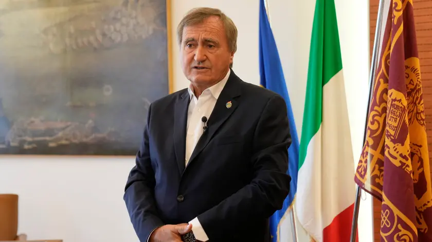 Il sindaco di Venezia Luigi Brugnaro
