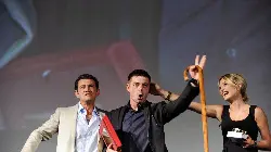 Il regista Aureliano Amadei ritira il premio