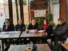 La presentazione della nuova civica, in piazzetta Pellicani