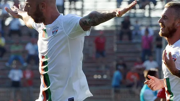 mantova venezia esultanza gol magnaghi