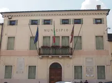 Porcile Lorenzo /Piazza Martiri della libertà, Mirano/Morsego/ vedute della piazza e del muniucipio di Mirano