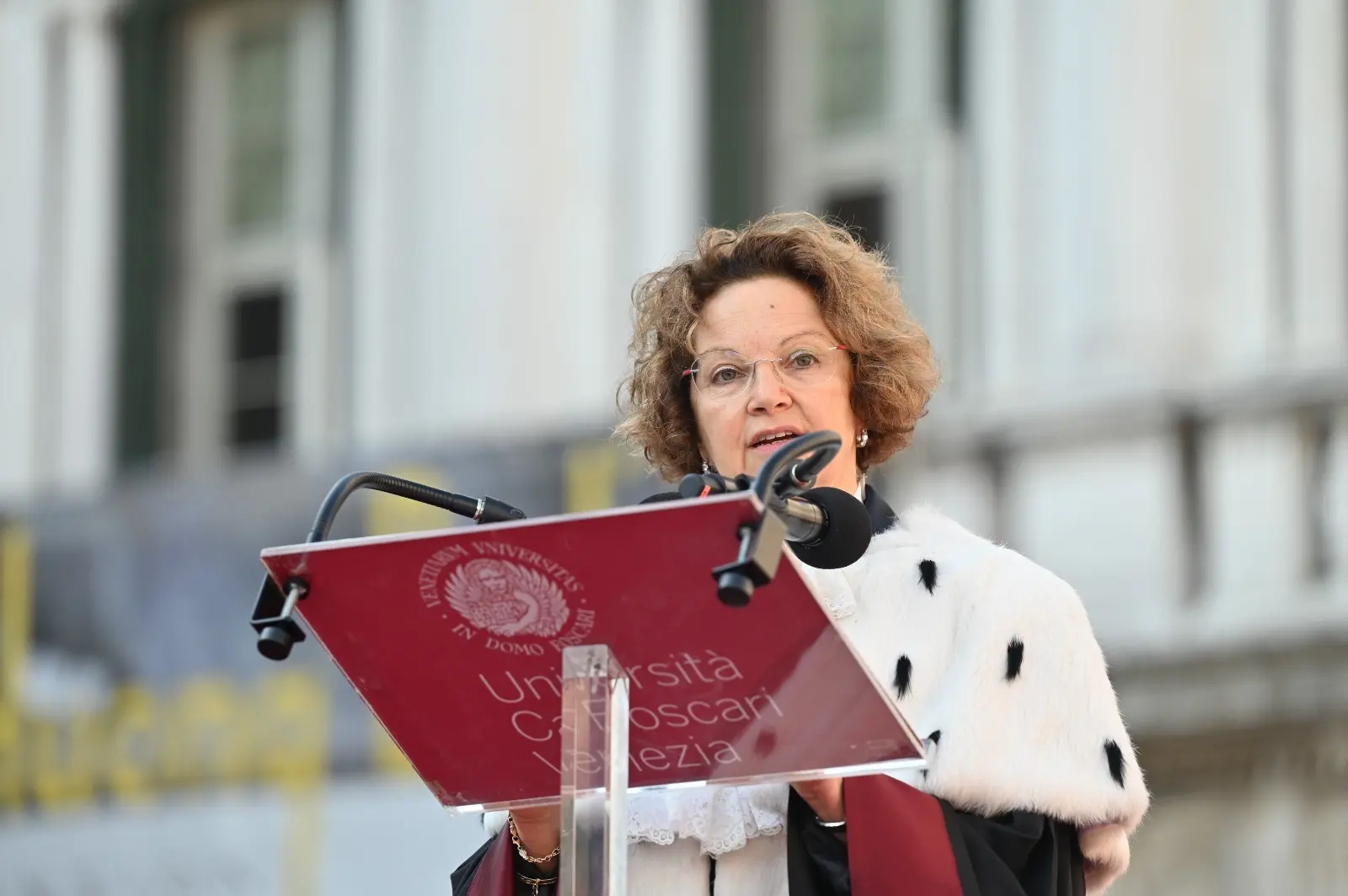 La rettrice Tiziana Lippiello