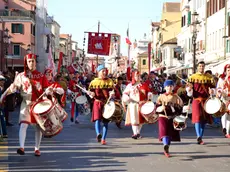 I figuranti in un'edizione passata del Palio