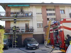 Borghesi Montebelluna principio di incendio in via santa Caterina