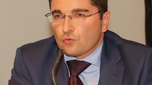 Foto Agenzia Candussi/ Scattolin/ Mestre, Laguna Palace/ Convegno “Zona Franca e Zone Economiche Speciali”. Nella foto: Pino Musolino, Presidente Autorità di Sistema Portuale del Mare Adriatico Settentrionale
