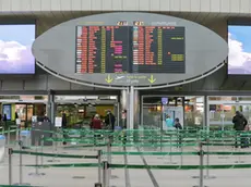 Foto Agenzia Candussi/ Mion/ Tessera, aeroporto Marco Polo/ Sciopero